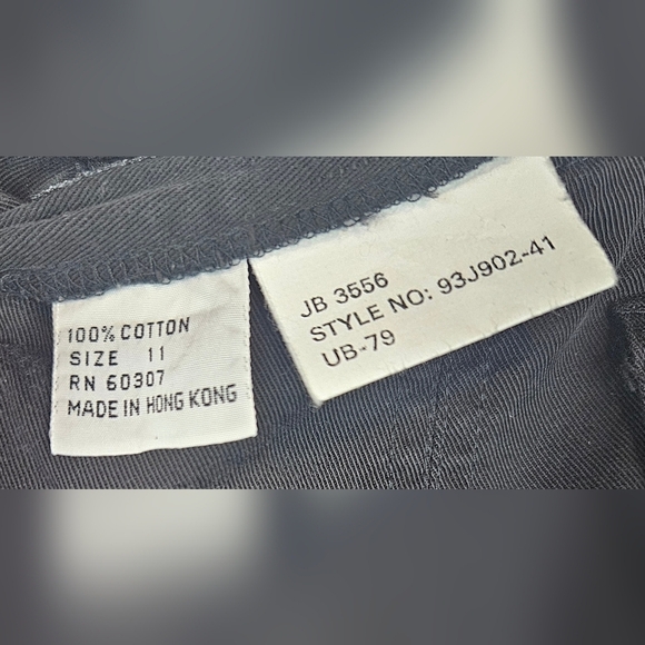 Union Bay Vintage Black Pleated Skirt Sz 11 Y2k Fairygoth Goth Cottagecore - Picture 4 of 4